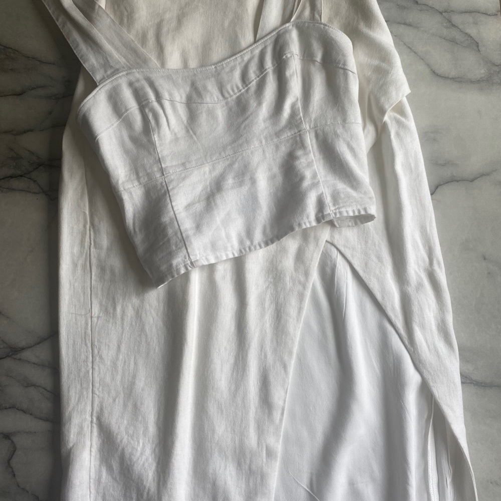 Brand new linen skirt ONLY